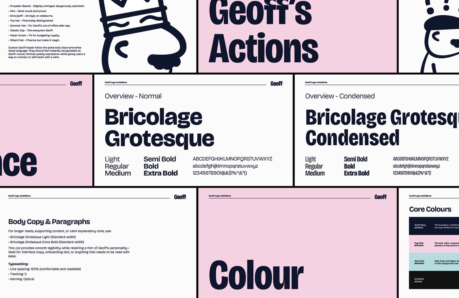 Geoff brand guidelines